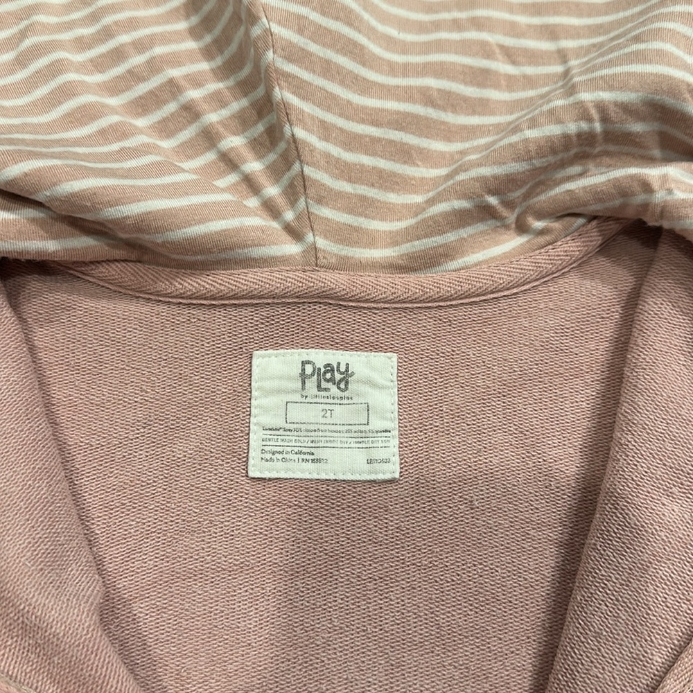 Little Sleepies Pink Ruffle Hoodie - Picture 5 of 8